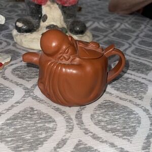 Yixing/Zisha Teapot - Man/Buddha 3.5" x 5"